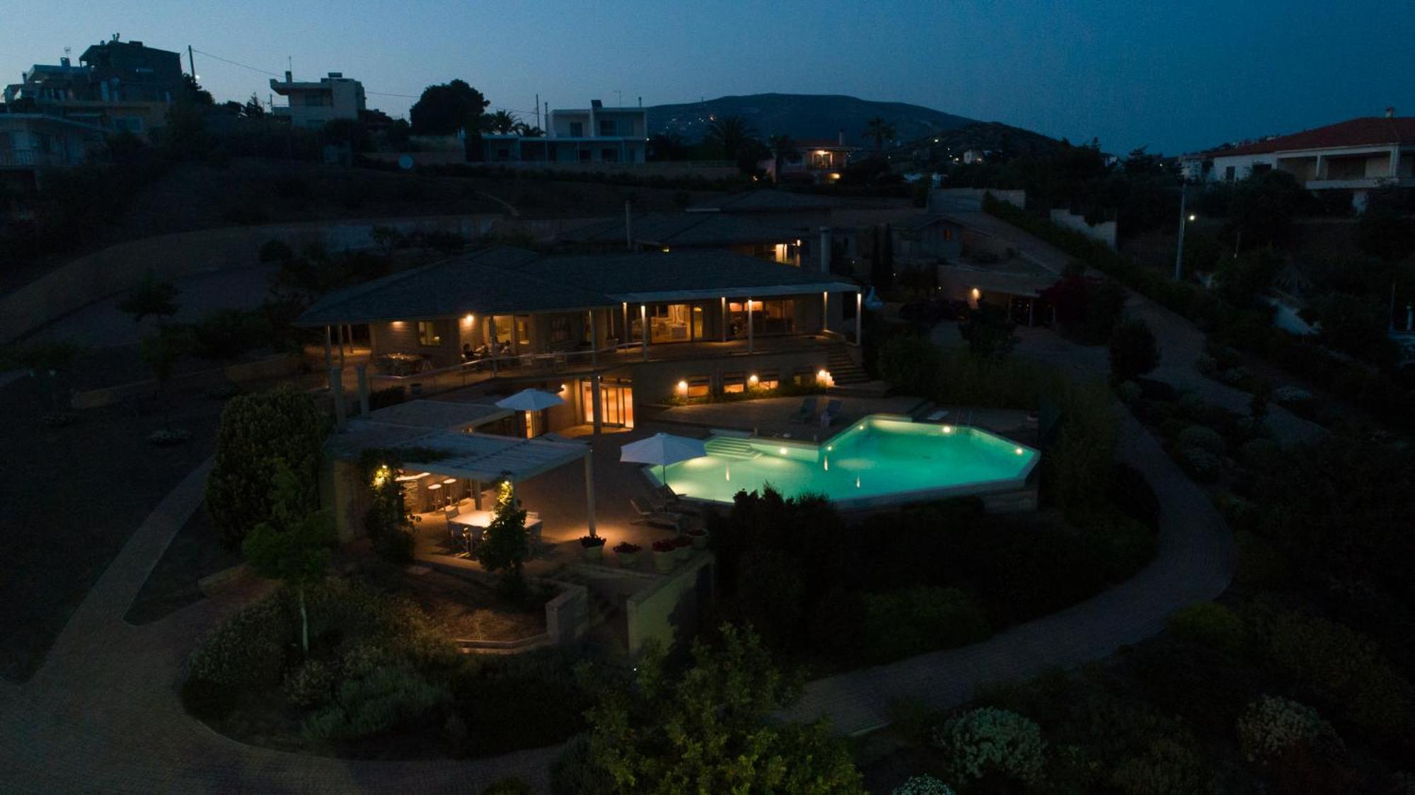 Lyciponon Villa Anavyssos Exterior foto